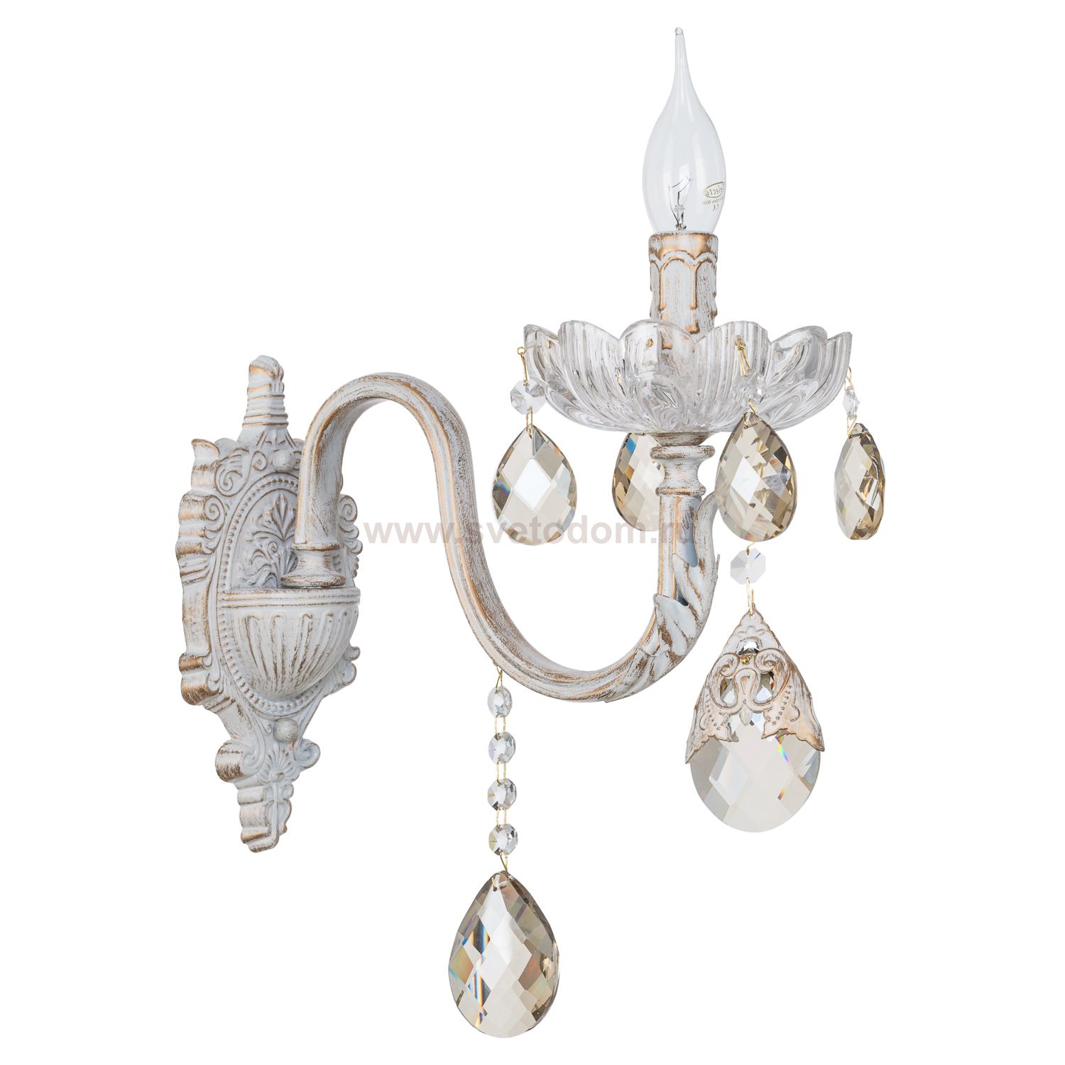 Светильник ЭкономСвет 2841B/1wWG WT NC