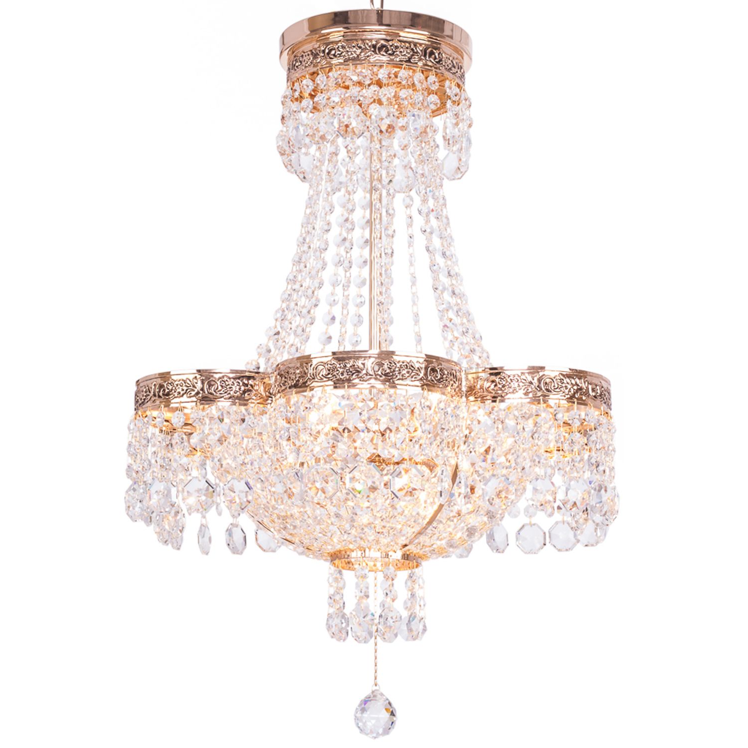 Светильник ЭкономСвет 2850/9GDBK WT