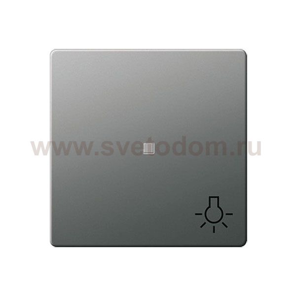 Gira E22 Сталь Клавиша 1-ая с символом 