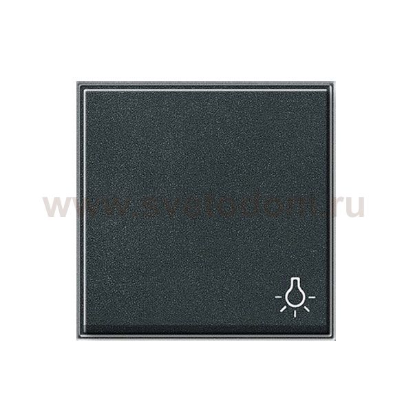 Gira TX-44 Антрацит Клавиша 1-ая с символом 