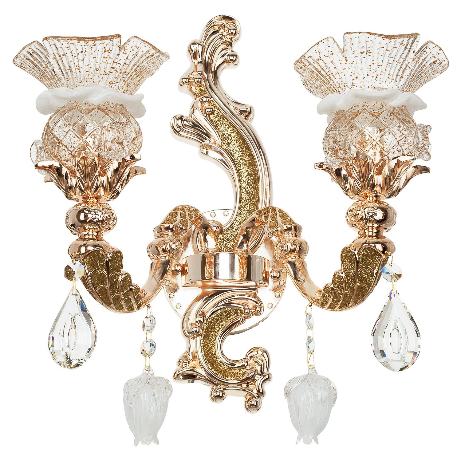 Светильник ЭкономСвет 2858B/2wSG WT