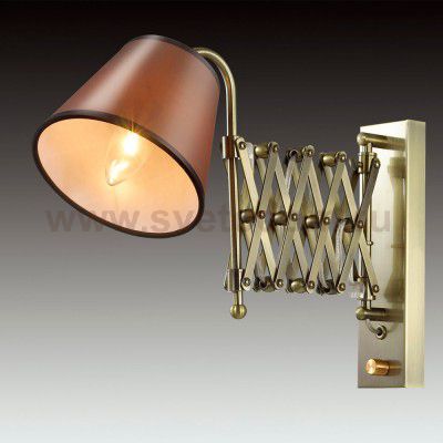 Светильник бра раздвижное с диммером Odeon light 2876/1W LARK