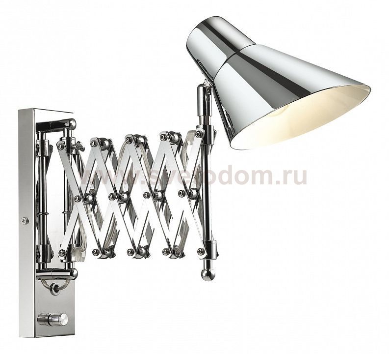 Светильник бра раздвижное с диммером Odeon light 2877/1W LARK
