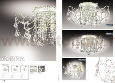 Светильник настенный бра Odeon light 2880/1W GARDIA