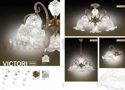 Светильник настенный бра Odeon light 2884/1W VICTORI