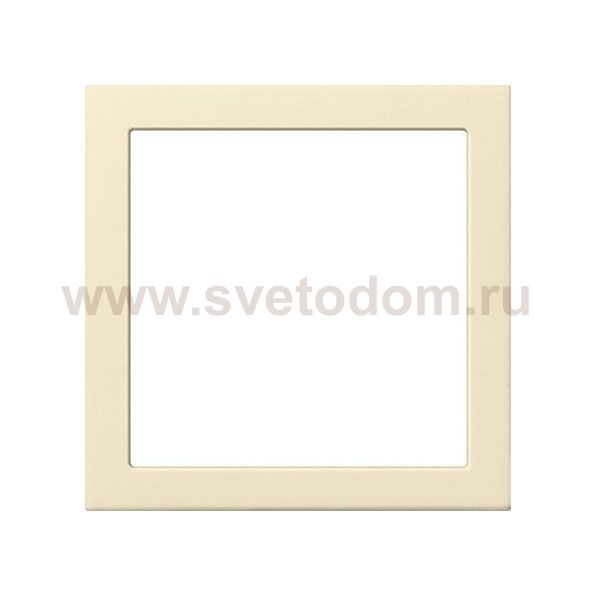 Gira F100 Крем глянц Промежуточная рамка с квадратным отверстием 55x55 мм (G289111)