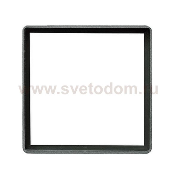 Gira E22 Сталь Промежуточная рамка с квадратным отверстием 55x55 мм (G28920)