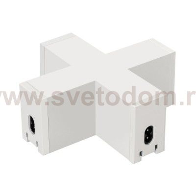 Коннектор крестовой NEO-CLIP-38-CON-X-WH (Arlight, IP40 Металл, 3 года) Arlight 28938