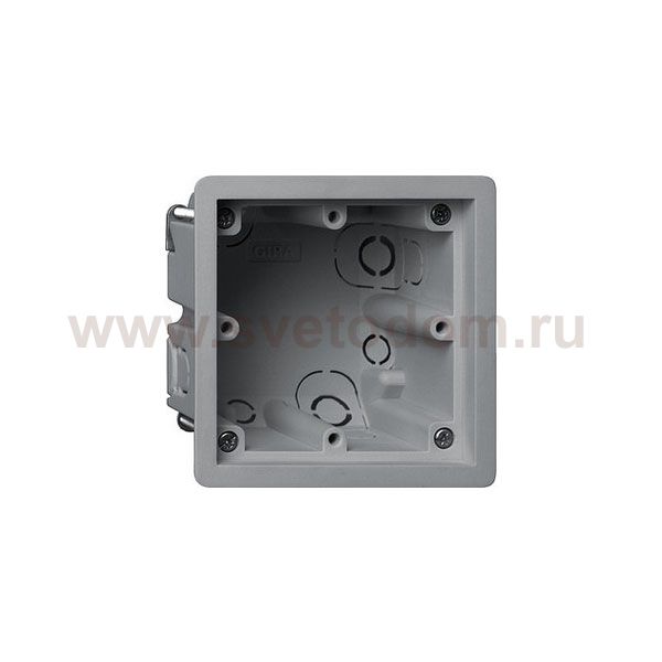 Gira E22 Корпус утановочный 1-местный (G289600)