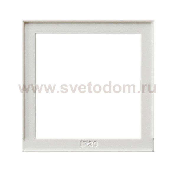 Gira TX-44 Белая Рамка промежуточная для приборов S-55 с накладкой 50x50 мм (G28966)