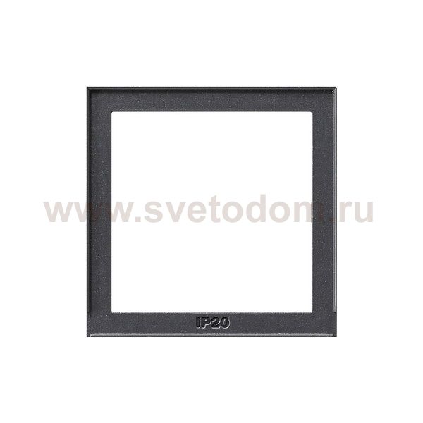 Gira TX-44 Антрацит Рамка промежуточная для приборов S-55 с накладкой 50x50 мм (G28967)