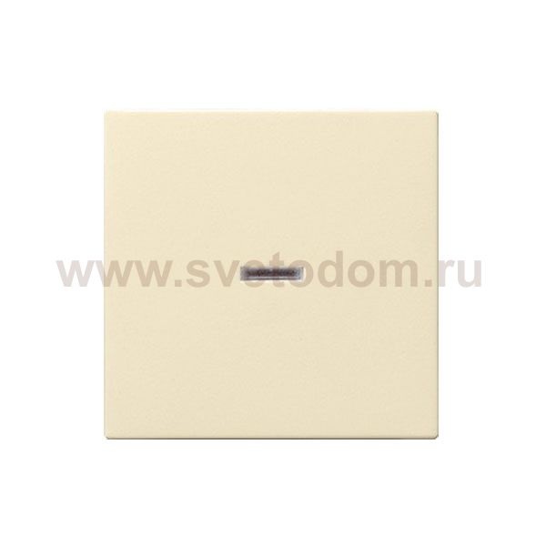 Gira S-55 Крем глянц Клавиша 1-ая с подсветкой (G29001)