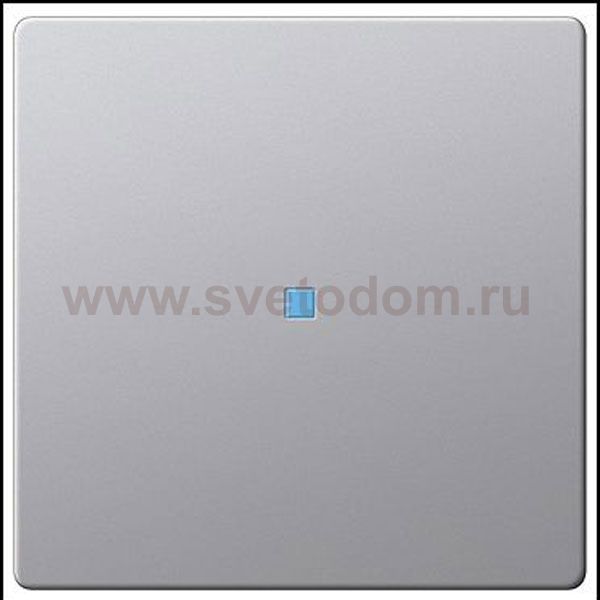 Gira E22 Алюминий Клавиша 1-ая с подсветкой (G290203)