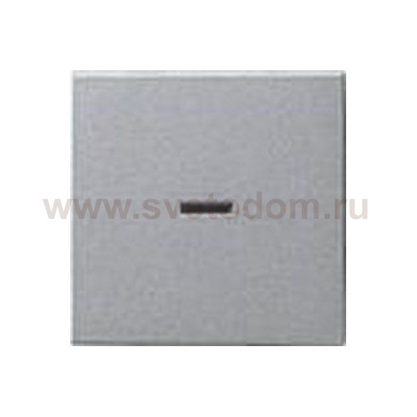 Gira S-55 Алюминий Клавиша 1-ая с подсветкой (G29026)