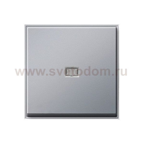 Gira TX-44 Алюминий Клавиша 1-ая с/п (G29065)