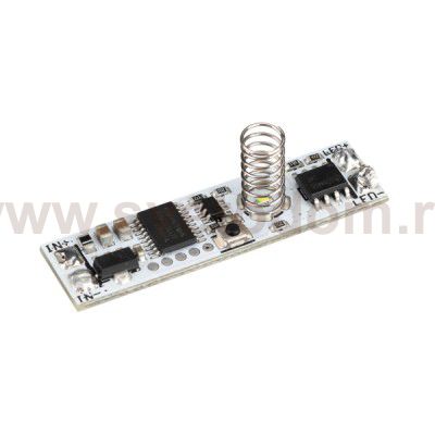 Микродиммер SR-IRIS-SN-DIM (12-24V, 1x8A, 38x10mm) Arlight 29108