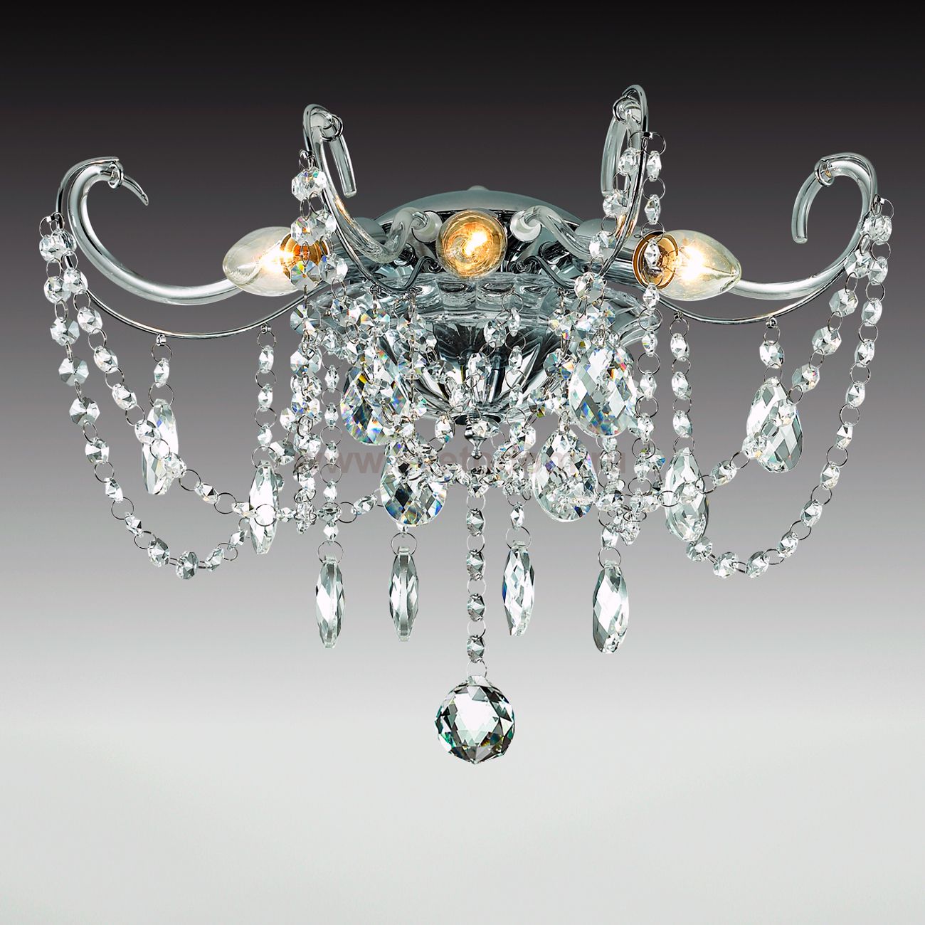 Светильник настенный бра Odeon light 2912/3W SALGERA