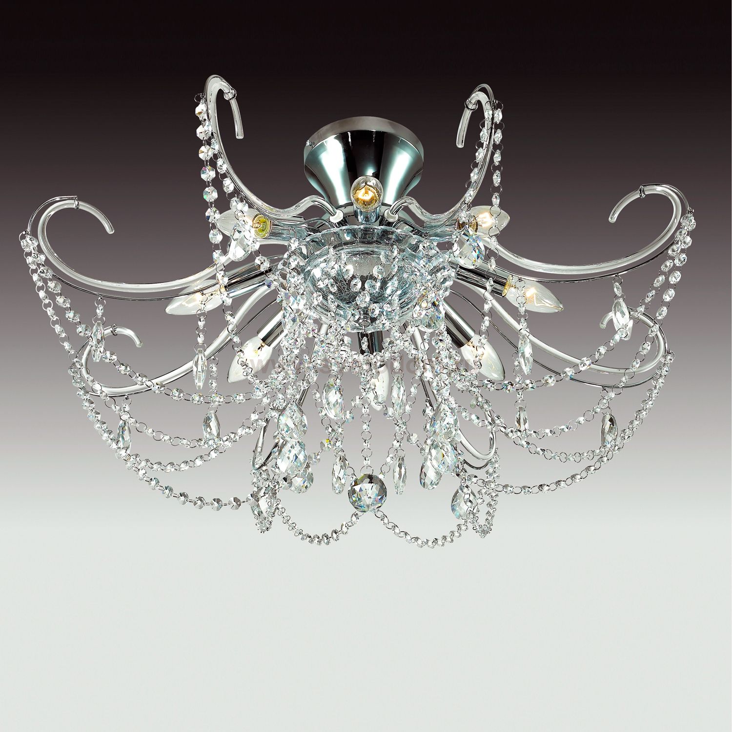 Люстра потолочная Odeon light 2912/8C SALGERA