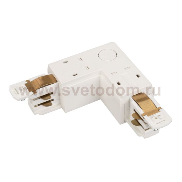 Коннектор угловой LGD-4TR-CON-L-INT-WH (D) (Arlight, IP20 Пластик, 3 года) Arlight 29300