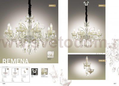 Светильник настенный бра Odeon light 2938/1W REMENA