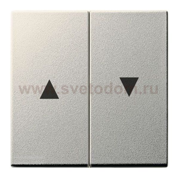 Gira S-55 Алюминий Клавиша 2-ая жалюзийная (G29426)