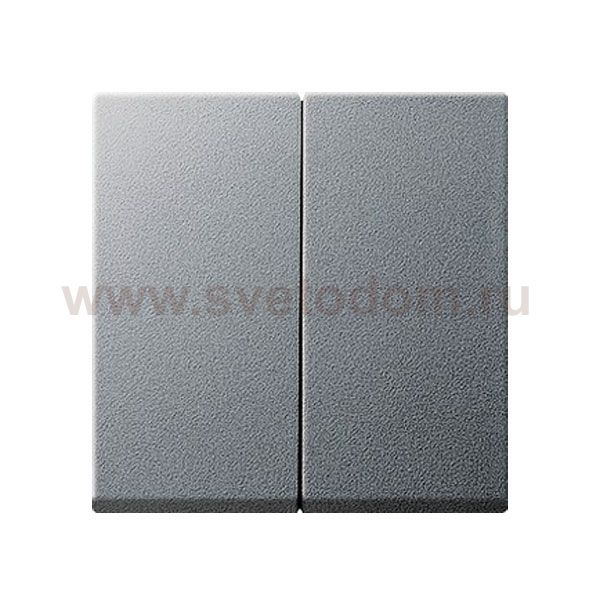 Gira S-55 Алюминий Клавиша 2-ая (G29526)