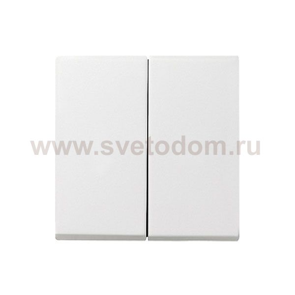 Gira S-55 Бел Клавиша 2-ая (G29527)