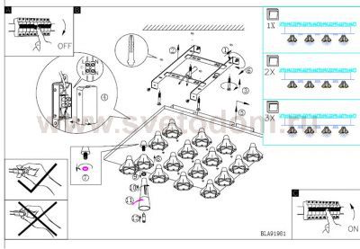 Светильник Eglo 91981 FELICINO