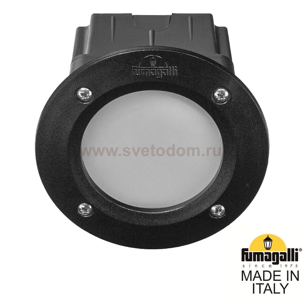 Светильник для подсветки лестниц встраиваемый FUMAGALLI LETI 100 Round 2C1.000.000.AYG1L