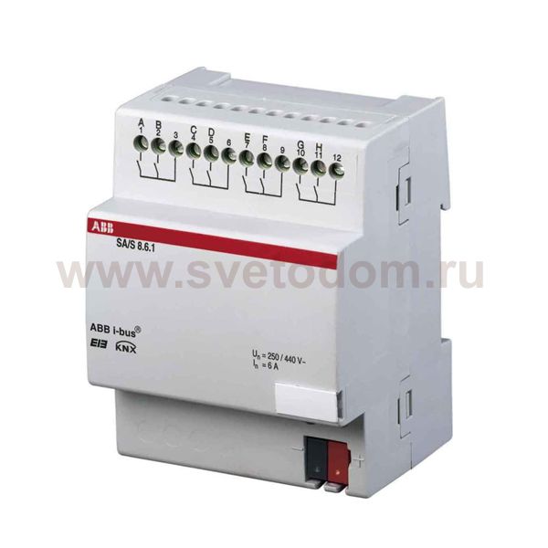 SA/S 8.16.1 Бинарный выход 8-ми канальный 16 А , MDRC 2CDG110064R0011