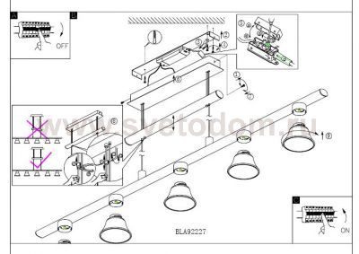 Светильник подвесной Eglo 92227 TUFARA