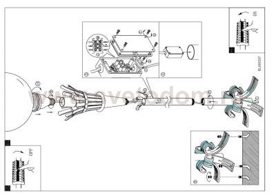 Светильник Eglo 89297 TORRE