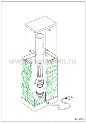 Настольная лампа Eglo 89561 SHUKO