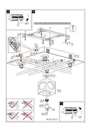 Светильник Eglo 91249 QUERIDA