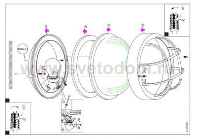 Уличный светильник Eglo 88807 AнетLA