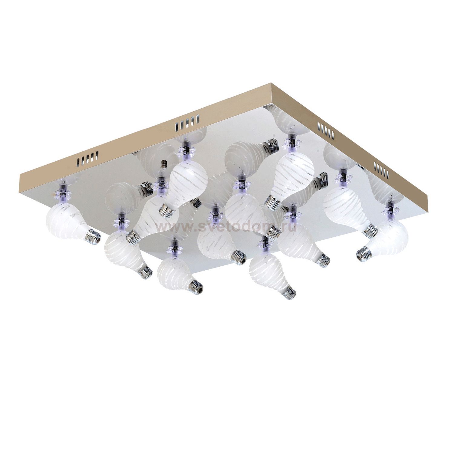 Люстра с пультом Mw light 300010812 Техно