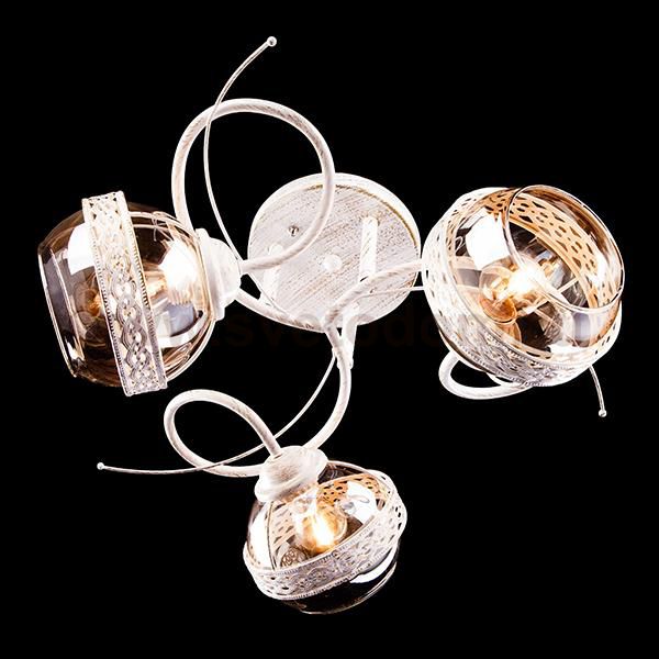 Светильник Eurosvet 30005/3 белый с золотом