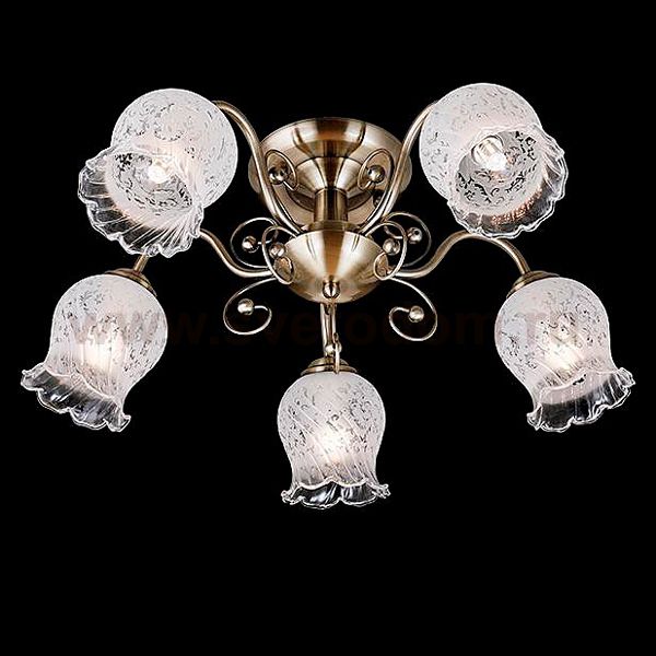 Светильник Eurosvet 30012/5 античная бронза