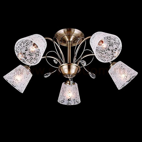 Светильник Eurosvet 30015/5 античная бронза