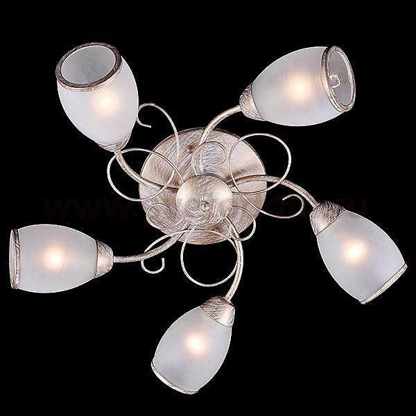 Светильник Eurosvet 30016/5 белый с золотом