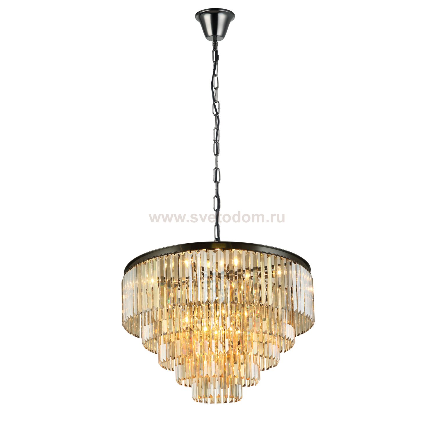 Светильник подвесной Divinare 3002/06 SP-18 NOVA COGNAC