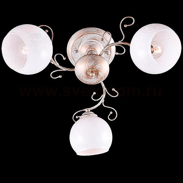 Светильник Eurosvet 30023/3 белый с золотом