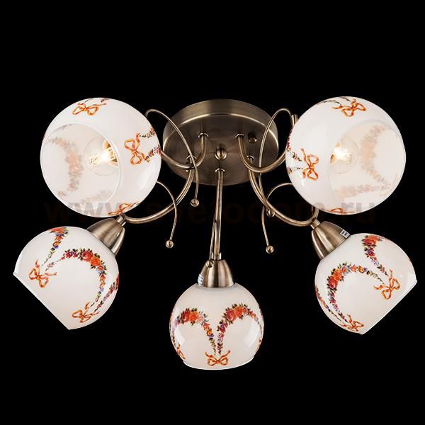 Светильник Eurosvet 30033/5 античная бронза