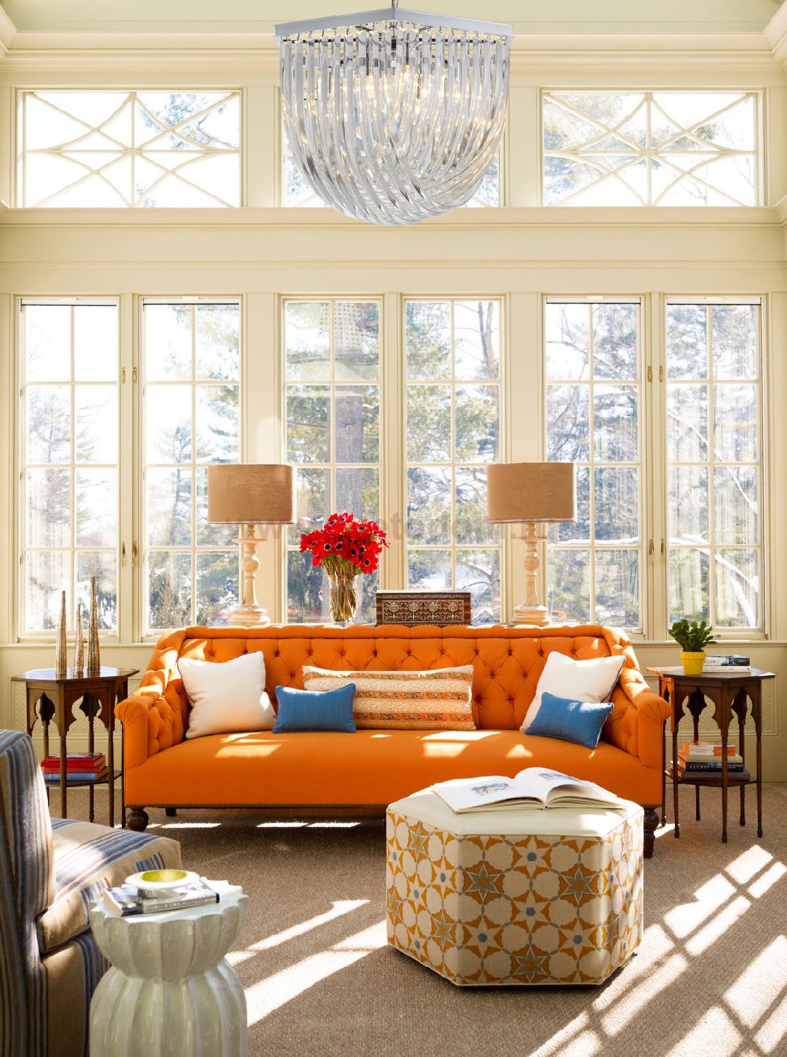 Светильник подвесной Divinare 3003/01 SP-8 CASCATA