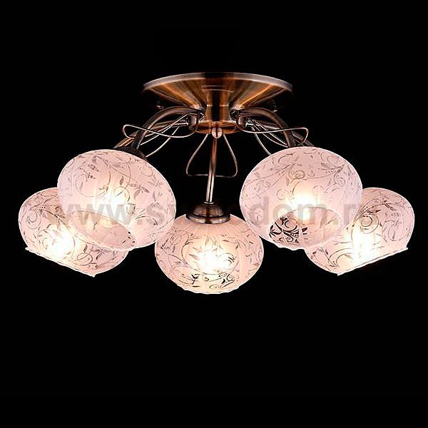 Светильник Eurosvet 30047/5 античная бронза