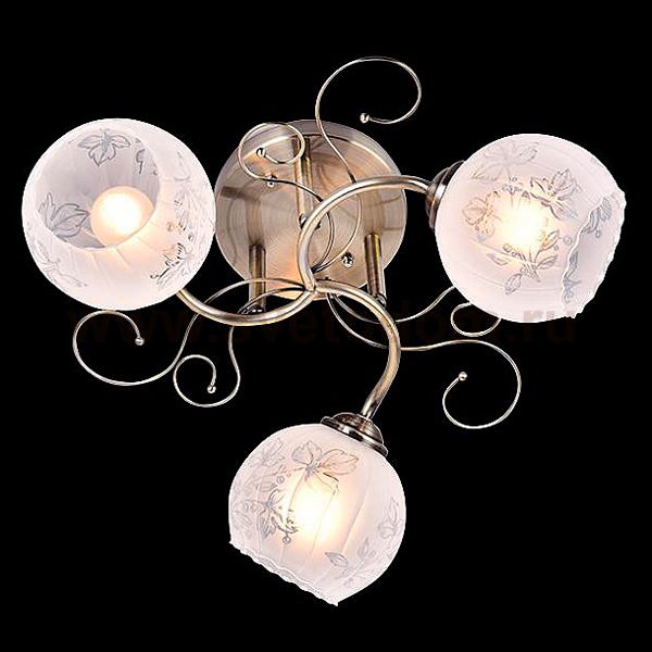 Светильник Eurosvet 30056/3 античная бронза