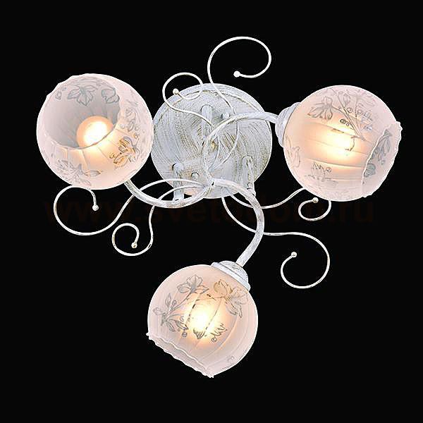 Светильник Eurosvet 30056/3 белый с золотом