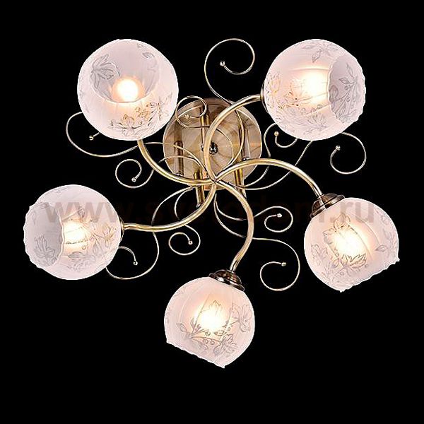 Светильник Eurosvet 30056/5 античная бронза