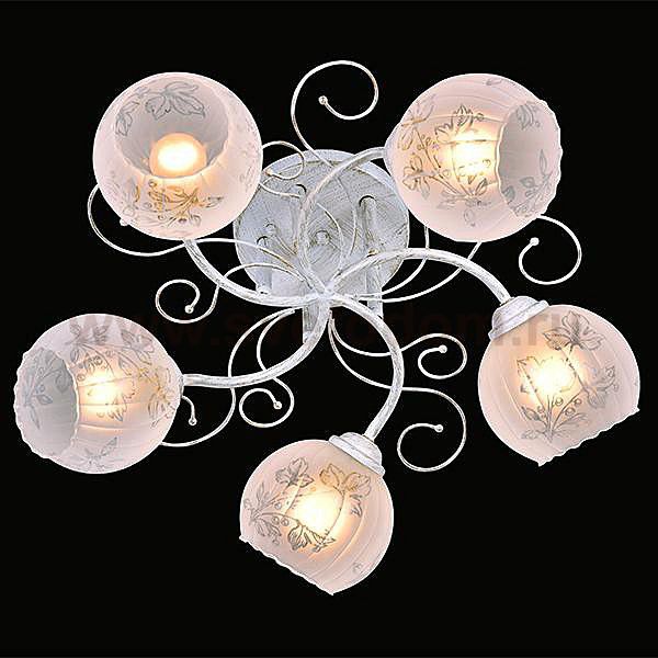 Светильник Eurosvet 30056/5 белый с золотом