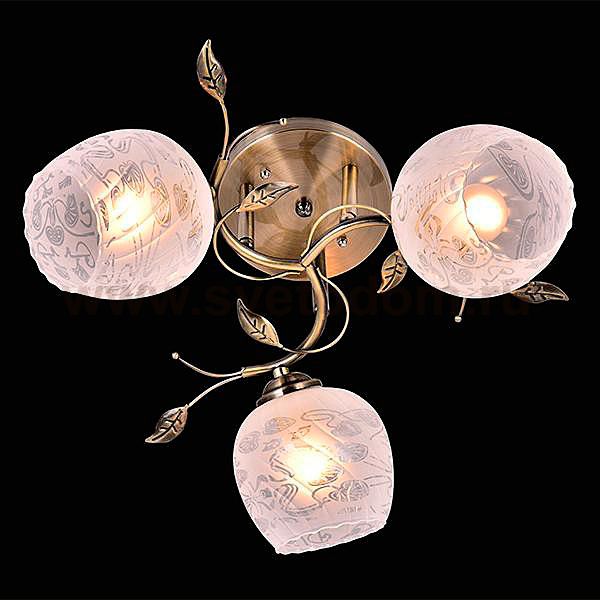 Светильник Eurosvet 30059/3 античная бронза